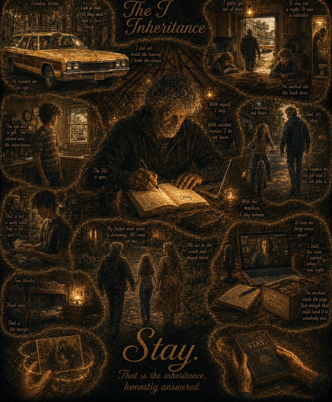 STAY, Chapter 17: The Same Buick illustrated chapter plate