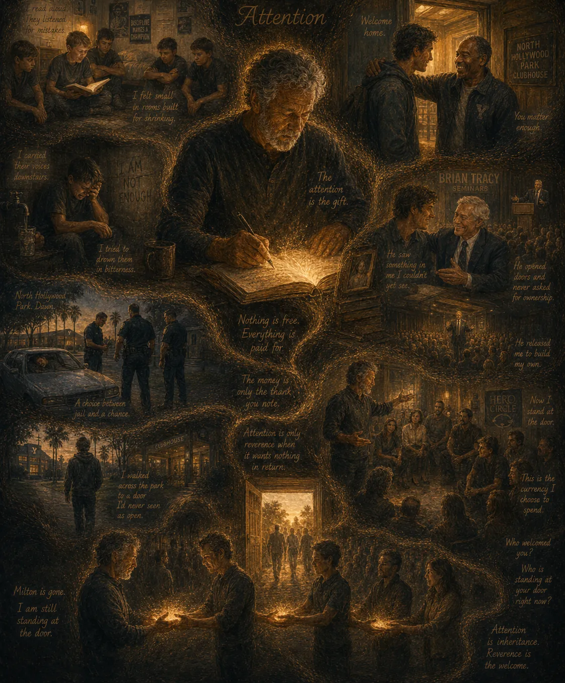 STAY, Chapter 7: Welcome Home illustrated chapter plate